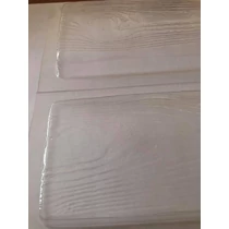 Sablon fa hatású falburkoló készítéshez