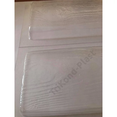 Sablon fa hatású falburkoló készítéshez